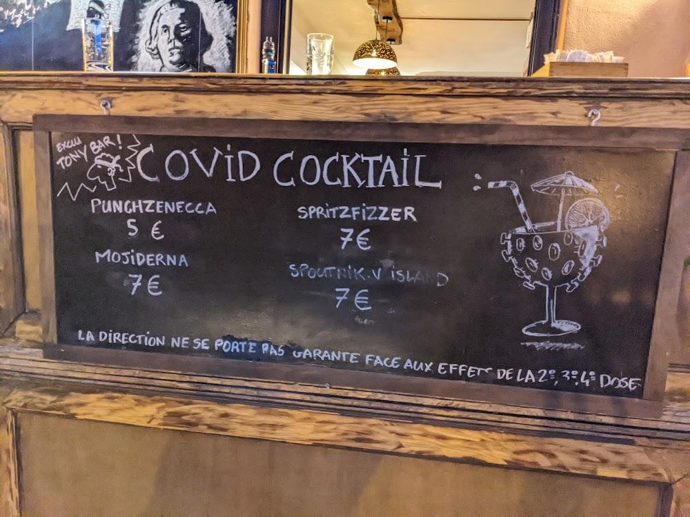 Tony Bar Restaurant - Menu Image 3